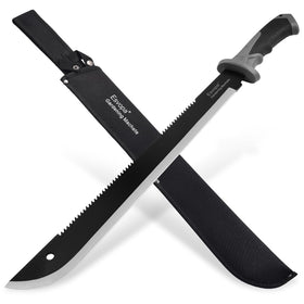 Esvopa machete bushcraft blade for rugged outdoor cutting and brush clearing