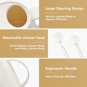 Etarewilt watering can for indoor and outdoor use on patios and desks.