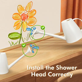 Etarewilt modern design watering can complements home decor.