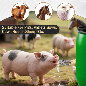 ETCYAOXIN pig waterer in action supports reliable hydration across ages