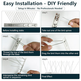etermeish pre-drilled base enables quick mounting with screws or zip ties.
