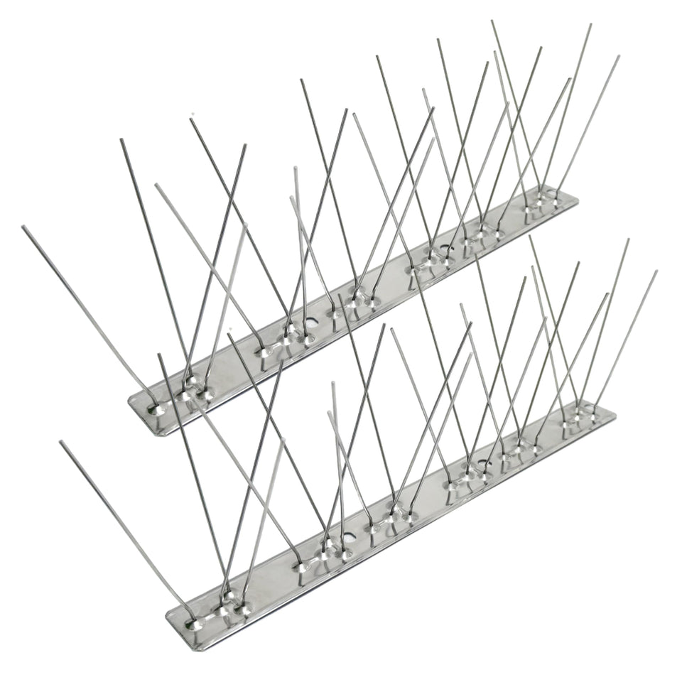 etermeish bird spikes on railing deter perching and nesting, protecting your balcony from droppings.