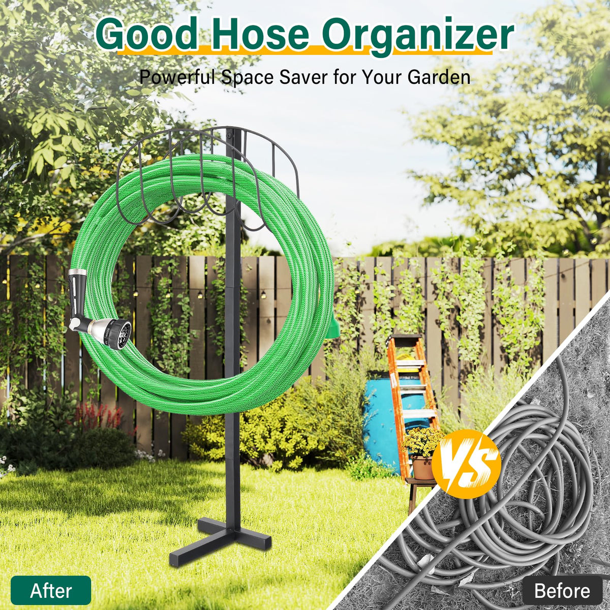 ETICSIPA 42-inch height reduces bending for easier watering