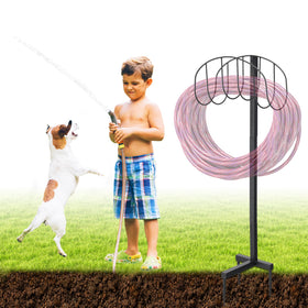 ETICSIPA base-stable hose holder keeps hoses grounded outdoors
