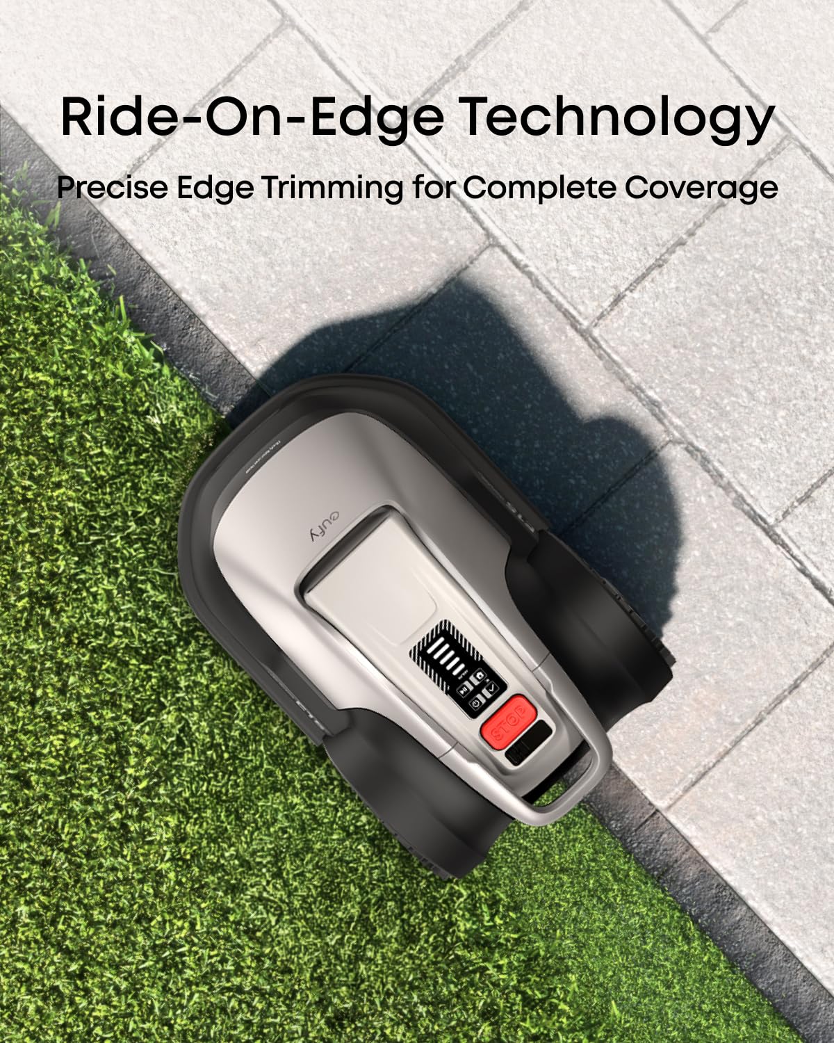 eufy e15 with GPS anti-theft keeps your mower secure when away.