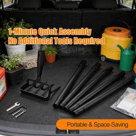 EUIJOIP versatile tool for digging, loosening, and weeding in gardens.