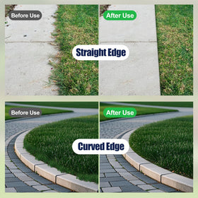 EUIJOIP ergonomic comfort-grip handle reduces fatigue during edging.