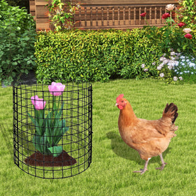 Eunika garden barrier protecting young plants from small animals during growth