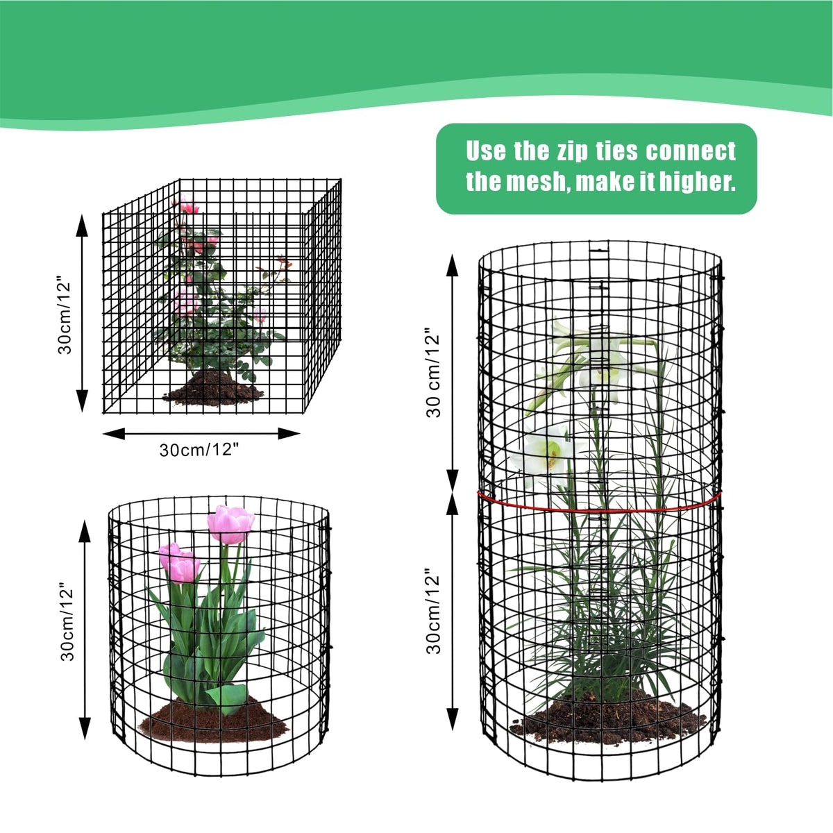 Eunika rectangular protection cage fits larger beds with simple setup