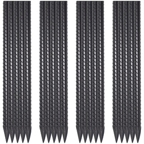 EUOKOK 16-inch rebar stakes in a 20-pack for sturdy outdoor anchoring.