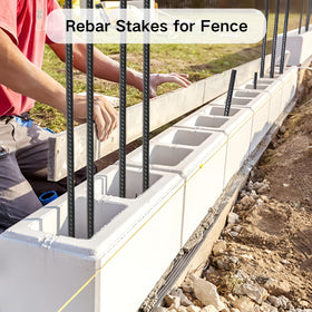 EUOKOK concrete form and landscape stakes support markers, garden beds, and more.