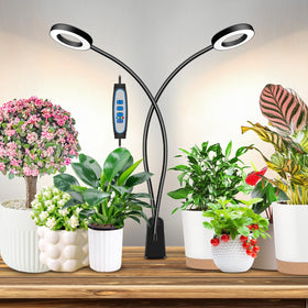 Eurbolan halo grow light clip design delivers focused brightness for indoor greens.