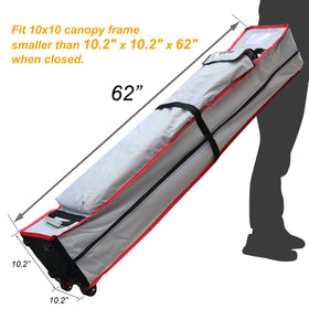 Eurmax exterior pocket keeps sidewalls or canopy cover accessible