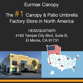 Eurmax interior pocket stores stakes and ropes neatly