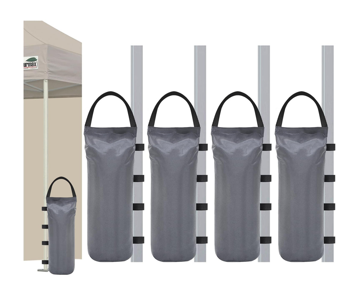 Eurmax canopy weights 125lbs 4-pack secure universal fit for outdoor tents