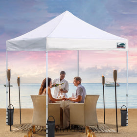 Eurmax 1680D fabric construction ensures long-lasting outdoor durability.