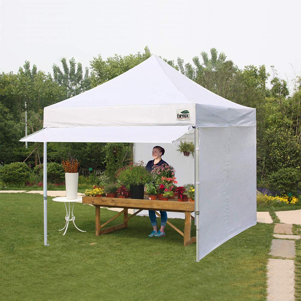 Eurmax white commercial canopy suits professional outdoor spaces.