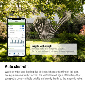 Eve Aqua thread-bluetooth-connection enables seamless onboarding.