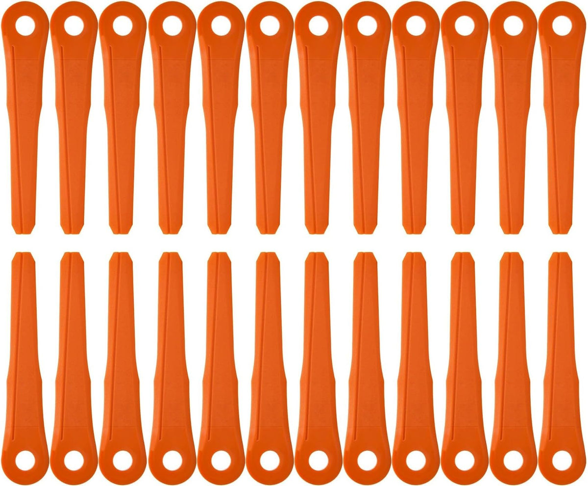 EVEHAP 24-pack plastic blades for Stihl PolyCut provide durable replacement for yard work.