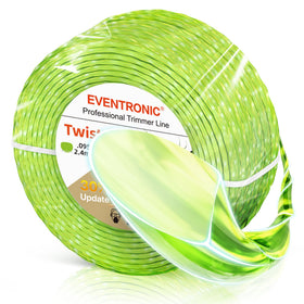 Eventronic 0.095 twist trimmer line spool suitable for heavy-duty weed control in tough terrain