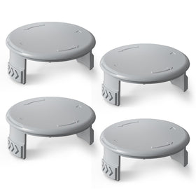 Eventronic 4-pack spool cap for Ryobi compatibility secures the trimmer spool during precise edging.
