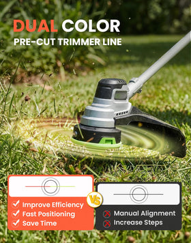 Eventronic AL2420PD dual-color pre-cut line speeds loading