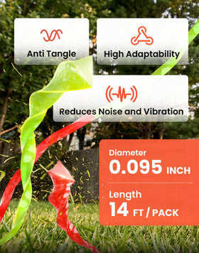 Eventronic compatibility with EGO 15-inch trimmers broadens tool options.