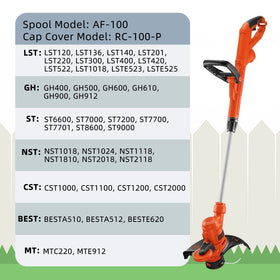 Eventronic flexible trimmer line cushions impacts for smoother cuts.