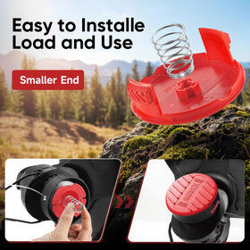 Eventronic heavy-duty string handles thick grass with ease.