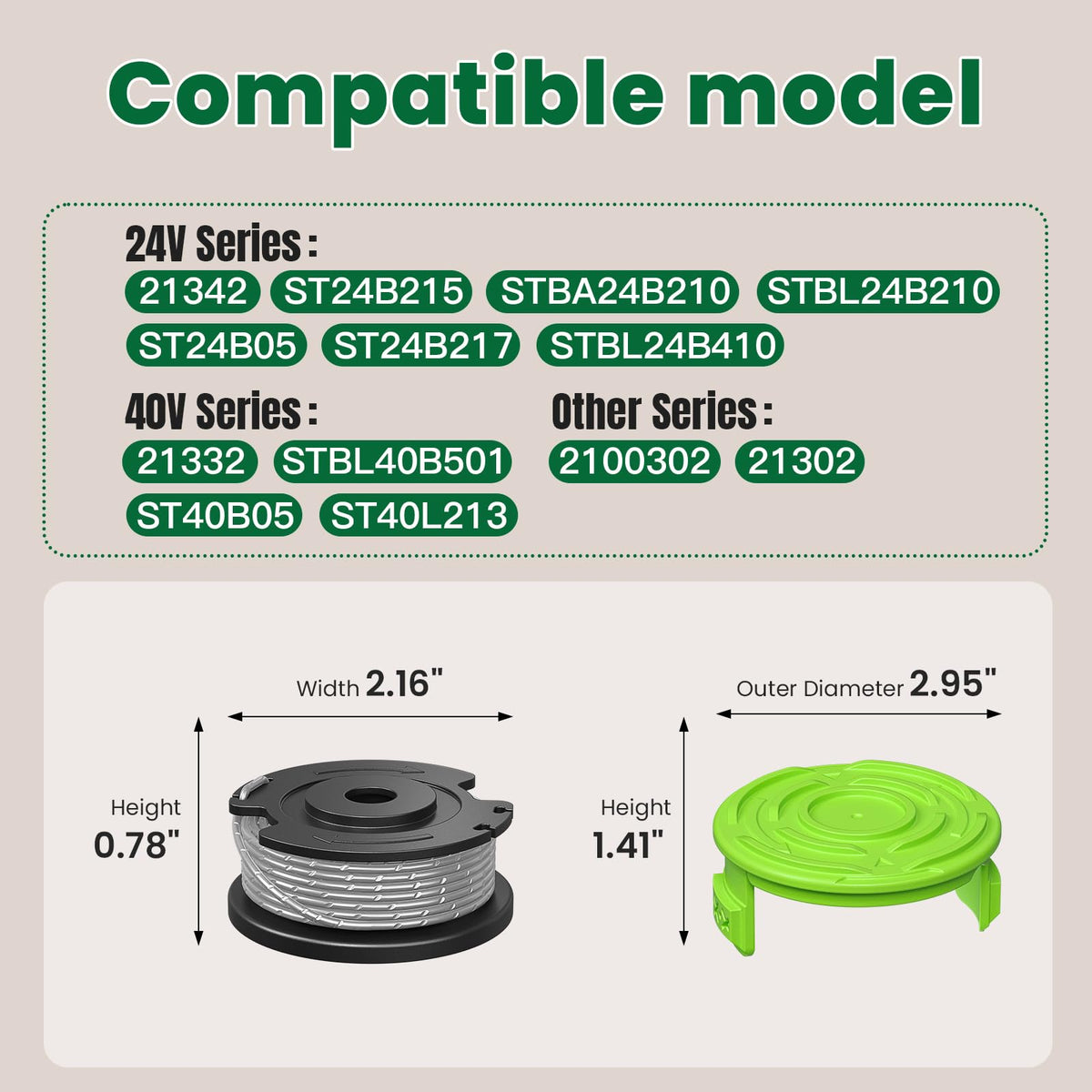 Eventronic nylon-polyamide spool material highlighting durability and resilience.