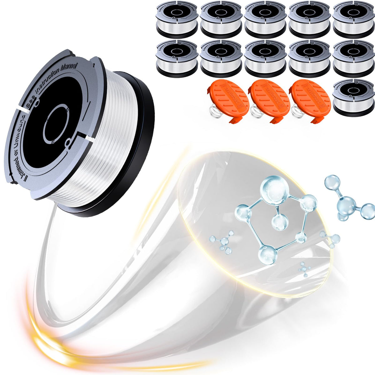 Eventronic packaging shows complete contents for quick stocking.