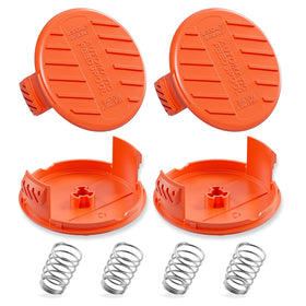Eventronic RC-100-P cap replacement close-up with secure snap-fit for Black and Decker trimmers