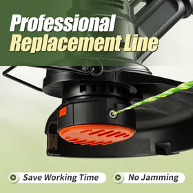 Eventronic twist trimmer line enhances cutting efficiency on dense growth