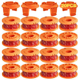 Eventronic WA0010 replacement trimmer line spool ready for Worx, designed for durable cuts.