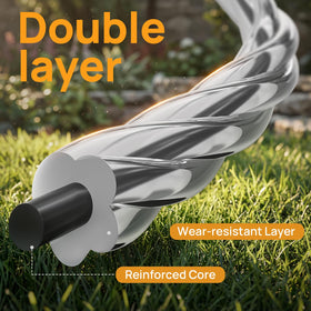 Eventronic polymer line demonstrates high-density material for thick weeds.