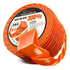 Eventronic heavy-duty 0.105 inch weed eater string ready for tough trimming tasks