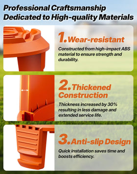 Eventronic replacement cap snaps on easily, reducing downtime during garden chores