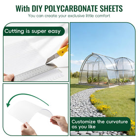 EVERECO insulation-friendly panel adds aesthetics to garden spaces.