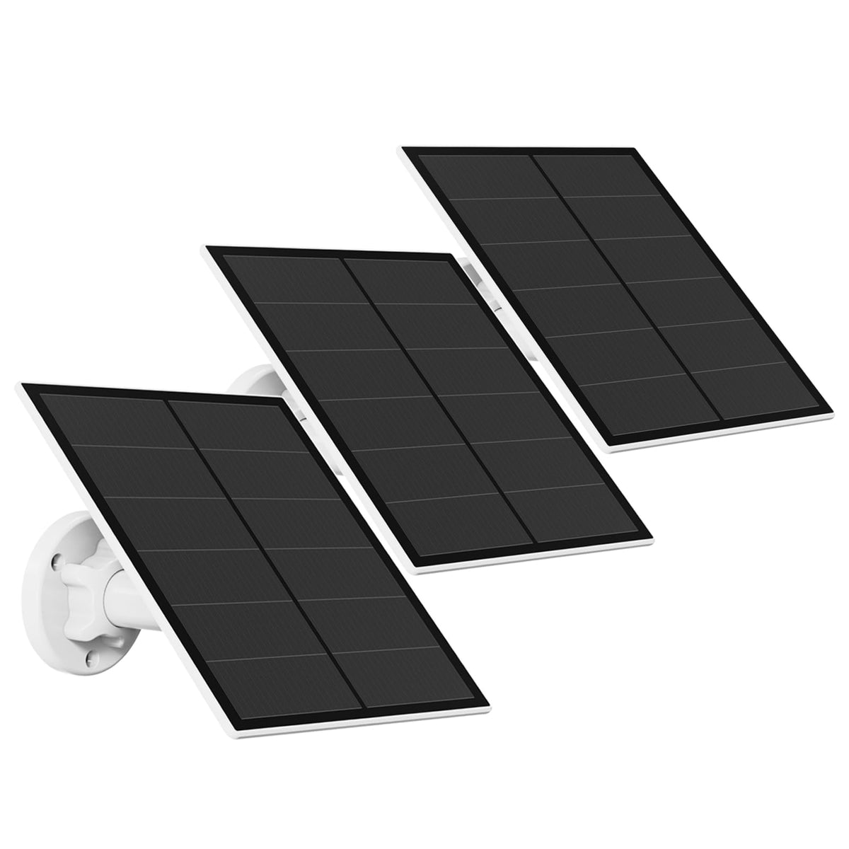 EverExceed 5W solar panel for security cameras charges outdoors reliably