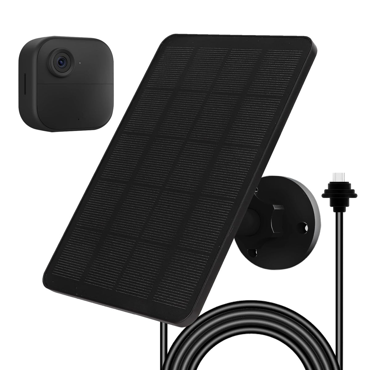 EverExceed solar panel for Blink Outdoor 4 powers outdoor cameras reliably.