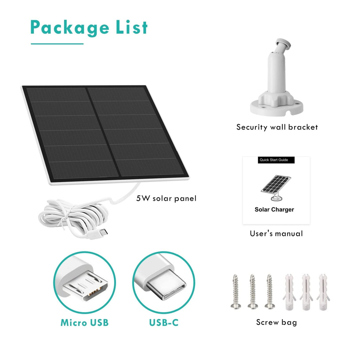 EverExceed included accessories simplify mounting and setup