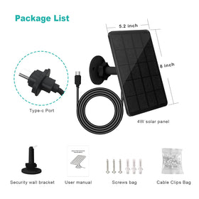 EverExceed outdoor solar kit supports Blink camera, even on cloudy days.