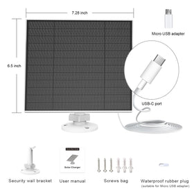 EverExceed waterproof rubber plug protects the Micro USB connection