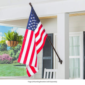 Evergreen Flag adjustable length from 35 to 60 inches adapts flags