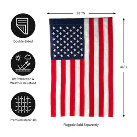 Evergreen Flag 310D nylon weather-resistant flag for all seasons