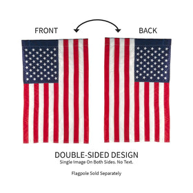 Evergreen Flag ideal for outdoor patio display and curb appeal