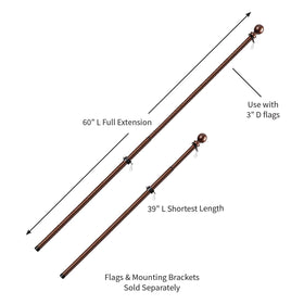 Evergreen Flag pole assembly steps simplify setup for quick outdoor use