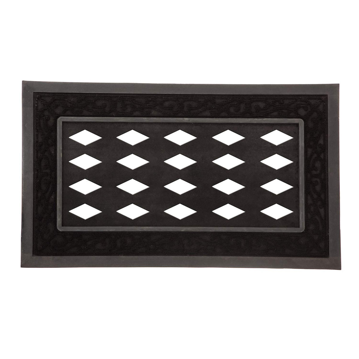 Evergreen Flag Sassafras tray suitable for indoor and outdoor entryways.