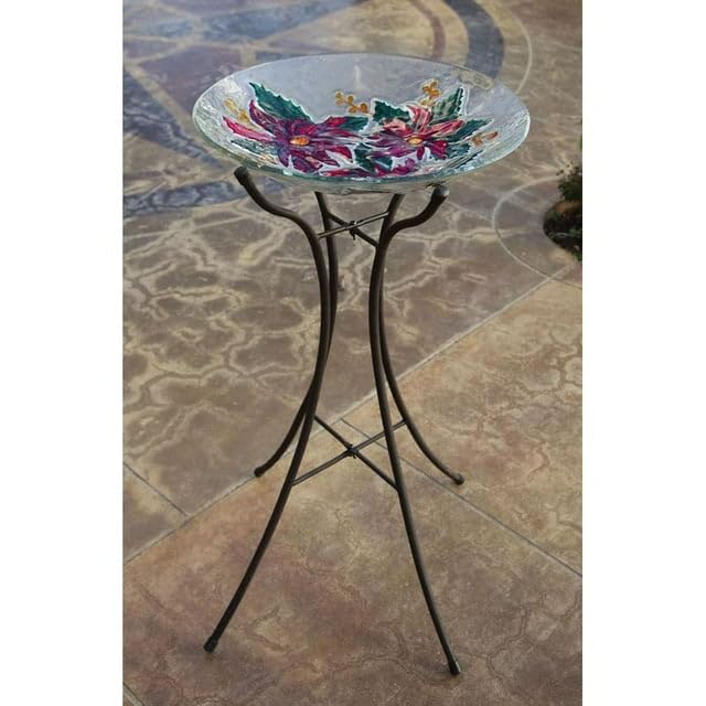 Easy assembly with twist closures and rubber stops protects glass bowls from scratches