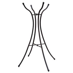 Evergreen Garden hourglass birdbath stand elevates outdoor display with a durable glass bowl support